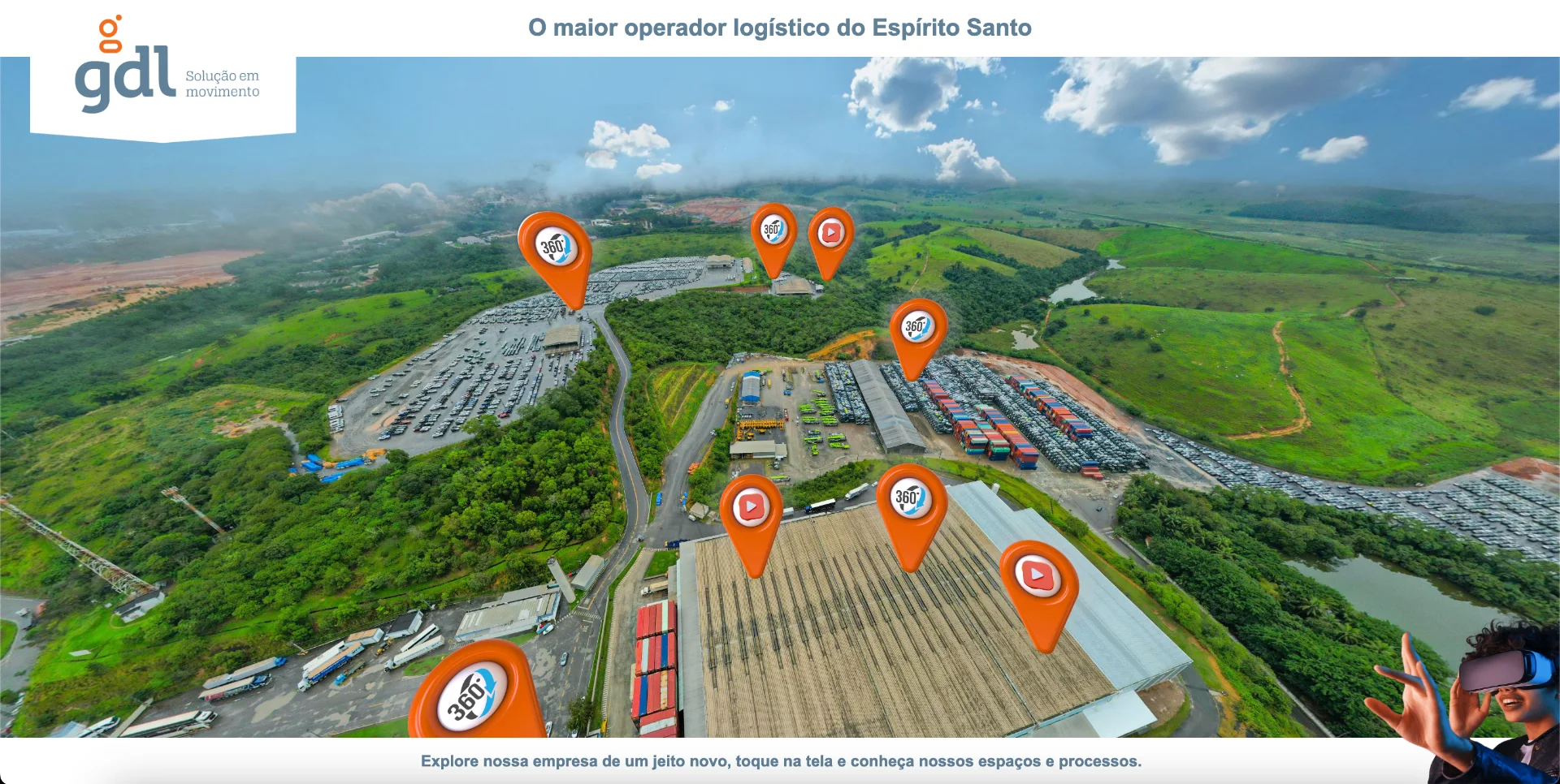 Tour virtual de GDL Logistica