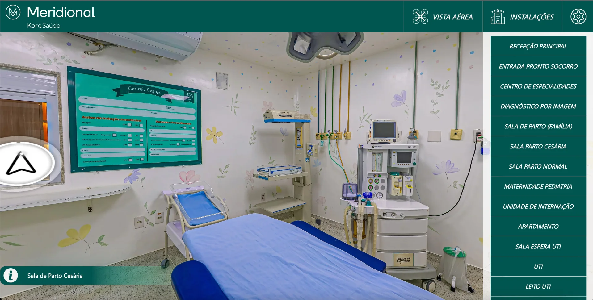 Tour virtual de Hospital Meridional